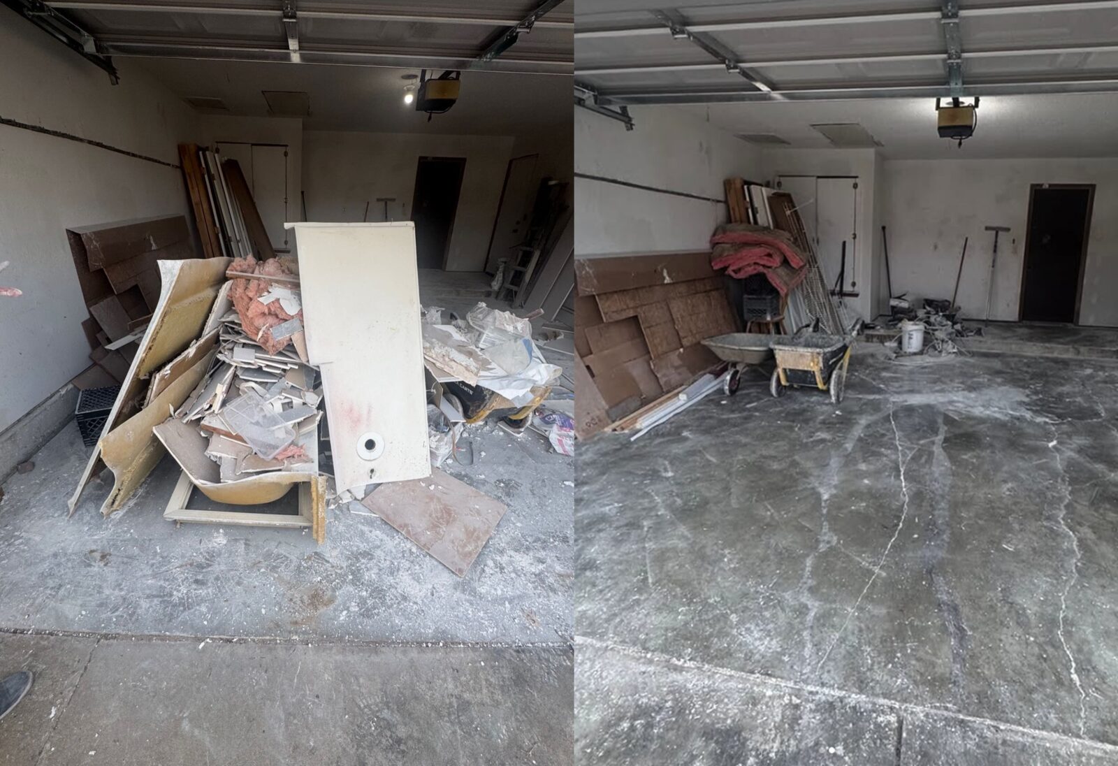 Garage clean-out in Tulsa